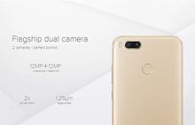 Xiaomi MI A1 (64GB, 4GB RAM) with Android One & Dual Cameras, 5.5" Dual SIM Unlocked, Global GSM Version