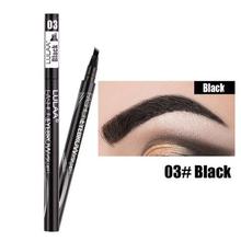 1Pcs Women Makeup Sketch Liquid Eyebrow Pencil  Waterproof Brown Eye Brow Tattoo Dye Tint Pen Liner Long Lasting Eyebrow