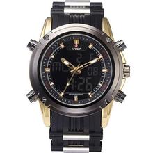 HPOLW Men Sports Watches Electronic Large Watch Stainless Steel