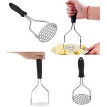 Stainless Steel Potato Masher with Steel plastic handle