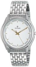 Titan 1578SM05 White Dial Analog Watch For Men