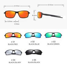 SIMPRECT Rectangle Sunglasses Men Polarized UV400 High