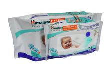 Himalaya Gentle Baby Wipes 72 Pieces with Free 12 Pieces Wipes