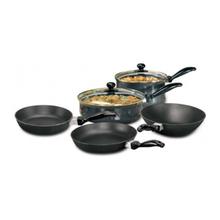 Hawkins Futura Sets (Futura Deep Fry Pan, Sauce Pan, Frying Pan, Frying Pan With Glass Lid, Sauté Pan ), (Non-stick)-5 Pcs