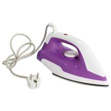 Electron ENT-707 1000W Dry Iron - White/Purple