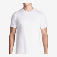 White Cotton Plain T-shirt for Men