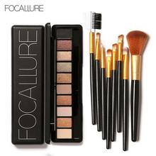 FOCALLURE 10 Colors Nuder Warm Eyeshadow Palette 8PCS