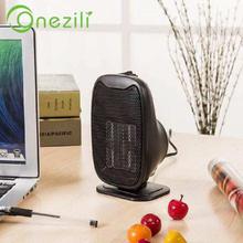 Portable Mini Handy Air Heater 350 watt, Electric Table Fan Warmer TZ03