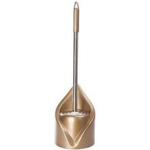 Toilet Brush With Stand With Steel Handle