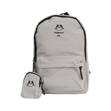 New Women's Grey Backpack Women Backpacks School Bag For Girls Fashion Rucksack Waterproof Nylon Travel Bag By Bajrang