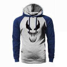 Super Hero Venom Raglan Hoodie Men Cool Hoodies Mens Hipster