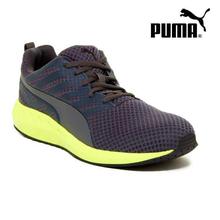 Puma Black Flare Mesh Running Shoes For Men - 18902805