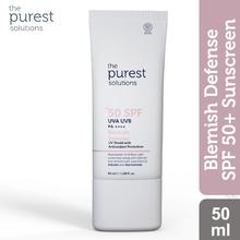 The Purest Solutions Blemish Defense UVA/UVB  Antioxidant Protection For Blemish-Prone Skin 50+ SPF  50ml