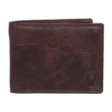 WildHorn Nepal RFID Protected New Design Leather Crackle Brown Wallet