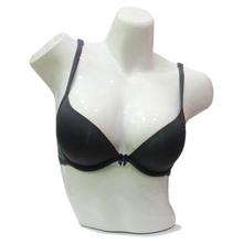 Charcoal Grey Back Netted Padded Bra For Women