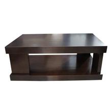 Sunrise Furniture Seesau Wood Box Shape Coffee/Tea Table - Dark Walnut