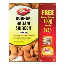 Dabur Badam Tail (Almond Oil) 100ml with 100g Dabur Honey Free