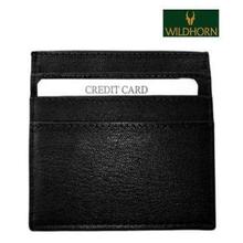 WildHorn Genuine Leather Credit Card Holder-BlackCardholder