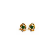 Emerald Stud Earrings