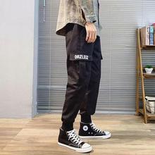 Men's overalls _ spring and summer casual pants Korean trend