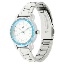 Fastrack Analog Silver Dial Women's Watch-6111SM01