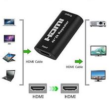 HDMI Repeater 1080P 3D HDMI 4K*2K Repeater Extender Booster Adapter Over Signal HDTV Up To 40m