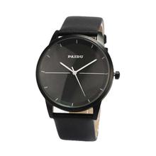 Paidu Leather Strap Analog Watch For Women