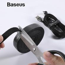 Baseus Cable Organizer USB Cable Winder For iPhone Lightning /Micro Usb /Type c Free Length Cable Clip Office Desktop Management