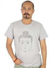 White Buddha Head Tshirt