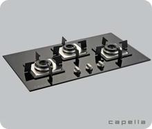 Capella BHC Tres Crystal 70 LX IN Double Ring Burner Cooktop