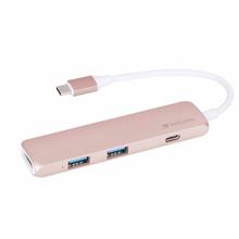 Verbatim USB Type- C Hub Adapter Dongle With Type-C Port & HDMI Video Output For Macbook - Rose Gold