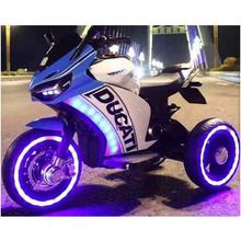 Ducati 3 Wheel Speed Rider Blue Sport Bike For Children