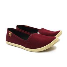 Moleca Wine Loafer Shoes For Women - 5287.11