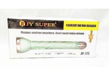 JY Super Rechargeable  Flashlight and Mini Massager