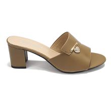 Solid Heeled Sandals For Women