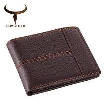 ATHER 100% top quality genuine leather men wallets