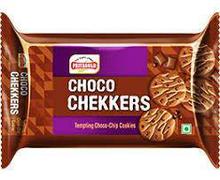 Priyagold Choco Chekkers Choco-Chip Cookies, 180gm