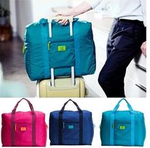 Large Capacity Travel Duffle Storage Bag Polyester Foldable Multifunctional Bag Flying Friendly Case