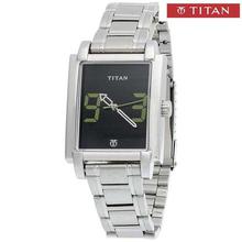 Titan Tagged Black Dial Analog Watch For Men - (1593SM02)