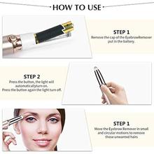 Flawless Eyebrow Hair Remover,Electric Painless Facial