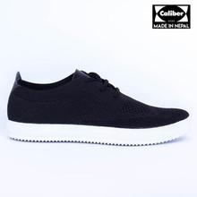 Caliber Shoes Grey Casual Lace Up Shoes For Men 460