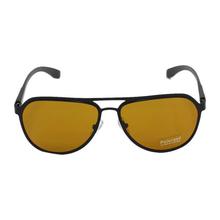 Yellow Shaded Polarized Aviator Sunglasses For Men