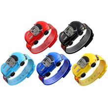 SKMEI 1241  3D Cute Cartoon Car shape Children Electronic Digital Watch Clock Kids Wristwatch For Boys Girls