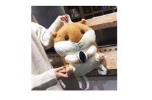 Cute Multi-Function Plush Toy Doll Pillow Winter Backpack