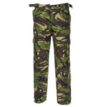 Green Straight F.V Camouflage Print Pants For Men
