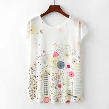 Summer New Women T-Shirts 2019 Harajuku Kawaii Cute Animal