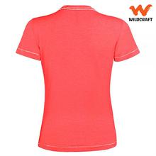 Wildcraft  Solid Polo Women's T-Shirt - 8903338032588- (Coral)