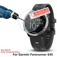 Garmin Forerunner 645 Tempered Glass Screen Protector 2.5D High Definition 9H