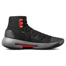 Under Armour Black Red HOVR Havoc Basketball Shoes For Men-3020617-001