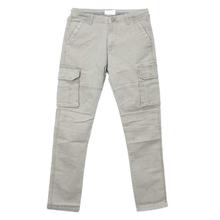 Light Beige Cotton Cargo Pant For Men